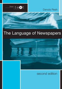 Cover of The Language of Newspapers by Danuta Reah